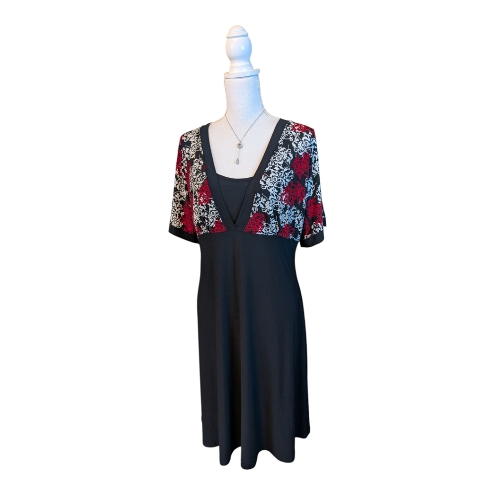 Studio 1940 Womens Slinky Vacation Midi XL